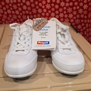 Propet Washable White Walker Shoes